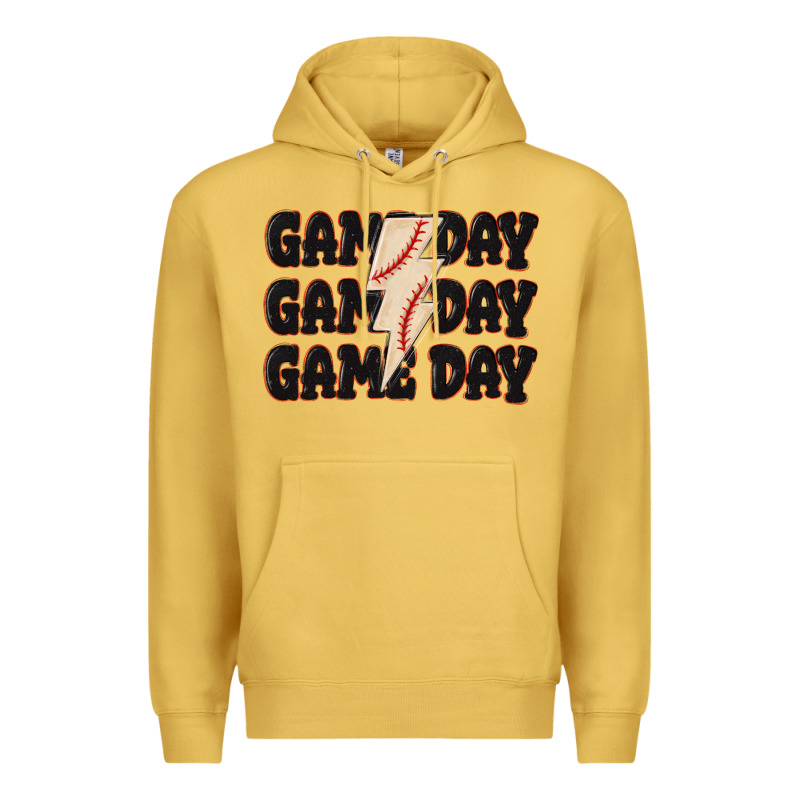 Game Day Game Day Baseball Premium Hoodie by MaliasSmallBusiness | Teevron
