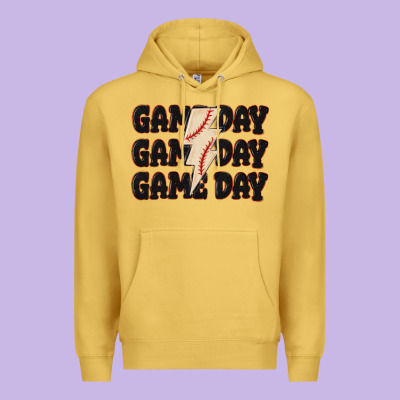 Premium Hoodie game day game day baseball