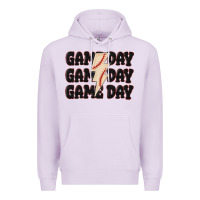 Lilac game day game day baseball Premium Hoodie - MaliasSmallBusiness