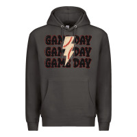 Smoke game day game day baseball Premium Hoodie - MaliasSmallBusiness