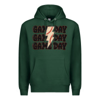 Sports Green game day game day baseball Premium Hoodie - MaliasSmallBusiness