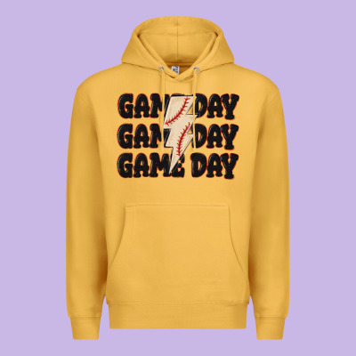Premium Hoodie game day game day baseball