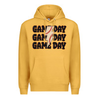 Mustard game day game day baseball Premium Hoodie - MaliasSmallBusiness