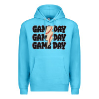 Ocean Blue game day game day baseball Premium Hoodie - MaliasSmallBusiness