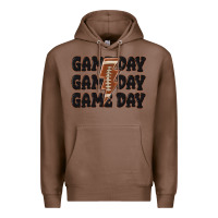 Chestnut game day game day game day basketball Premium Hoodie - MaliasSmallBusiness
