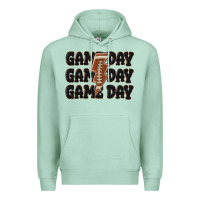 Seafoam game day game day game day basketball Premium Hoodie - MaliasSmallBusiness