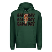 Sports Green game day game day game day basketball Premium Hoodie - MaliasSmallBusiness