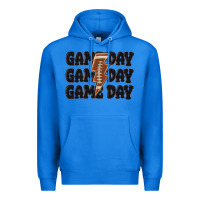 True Royal game day game day game day basketball Premium Hoodie - MaliasSmallBusiness