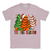 Lilac Tis' The Season Basketball Christmas Cakes Classic Tee - BundleAndBundleShop