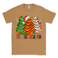 Toasted Coconut Tis' The Season Basketball Christmas Cakes Classic Tee - BundleAndBundleShop