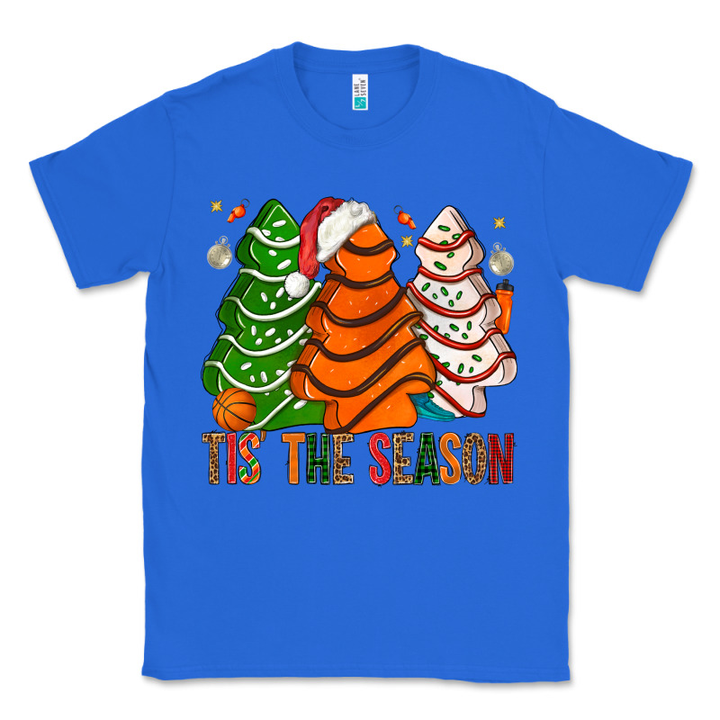 Tis' The Season Basketball Christmas Cakes Classic Tee by BundleAndBundleShop | Teevron