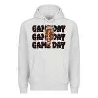 Dove Grey game day game day game day basketball Premium Hoodie - MaliasSmallBusiness