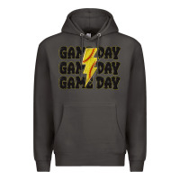 Smoke game day game day game day softball Premium Hoodie - MaliasSmallBusiness