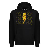 Black game day game day game day softball Premium Hoodie - MaliasSmallBusiness