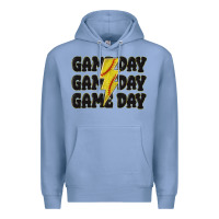 Colony Blue game day game day game day softball Premium Hoodie - MaliasSmallBusiness