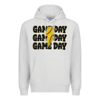 Dove Grey game day game day game day softball Premium Hoodie - MaliasSmallBusiness