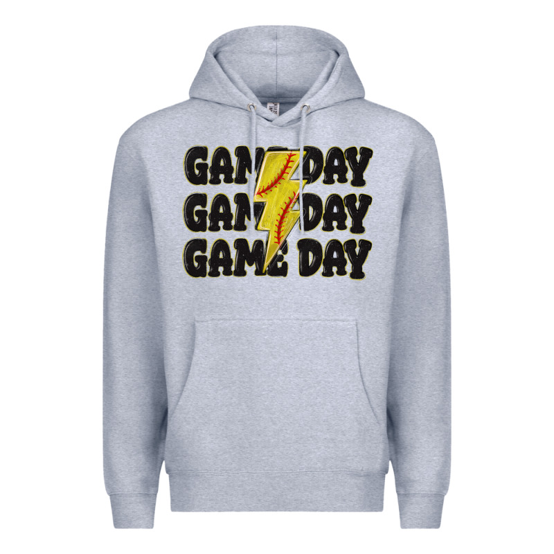 Game Day Game Day Game Day Softball Premium Hoodie by MaliasSmallBusiness | Teevron