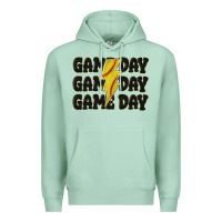 Seafoam game day game day game day softball Premium Hoodie - MaliasSmallBusiness