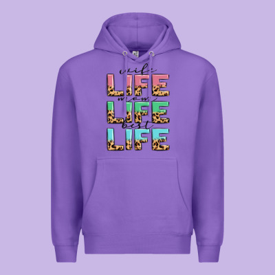 Premium Hoodie wife life mom life best life