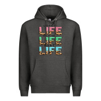 Wife Life Mom Life Best Life Premium Hoodie | Teevron