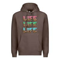 Coffee wife life mom life best life Premium Hoodie - MaliasSmallBusiness