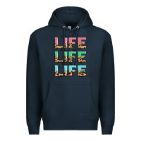 Navy wife life mom life best life Premium Hoodie - MaliasSmallBusiness