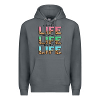 Rock wife life mom life best life Premium Hoodie - MaliasSmallBusiness