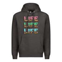 Smoke wife life mom life best life Premium Hoodie - MaliasSmallBusiness