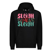 Black sleigh girl sleigh christmas Premium Hoodie - MaliasSmallBusiness