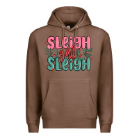 Chestnut sleigh girl sleigh christmas Premium Hoodie - MaliasSmallBusiness