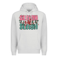 Dove Grey sleigh girl sleigh christmas Premium Hoodie - MaliasSmallBusiness