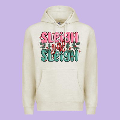Premium Hoodie sleigh girl sleigh christmas