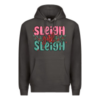 Smoke sleigh girl sleigh christmas Premium Hoodie - MaliasSmallBusiness