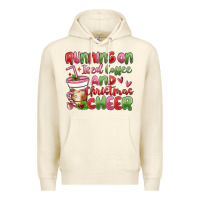 Sandshell running on iced coffee and christmas cheer Premium Hoodie - MaliasSmallBusiness