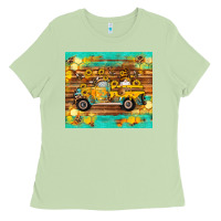 Matcha western bee gnomes truck honeycomb  leopard turquoise wooden serape Ladies Tee - Artiststas