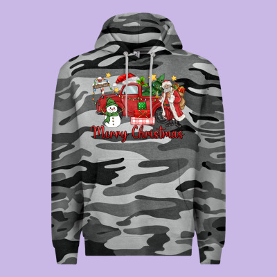 Premium Hoodie merry christmas truck
