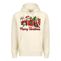 Sandshell merry christmas truck Premium Hoodie - MaliasSmallBusiness