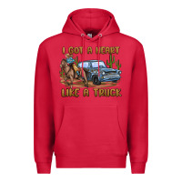 Cardinal i got a heart like a truck Premium Hoodie - MaliasSmallBusiness