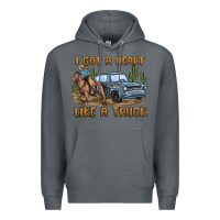 Rock i got a heart like a truck Premium Hoodie - MaliasSmallBusiness