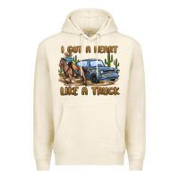 Tofu i got a heart like a truck Premium Hoodie - MaliasSmallBusiness