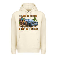 Sandshell i got a heart like a truck Premium Hoodie - MaliasSmallBusiness