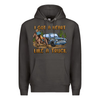 Smoke i got a heart like a truck Premium Hoodie - MaliasSmallBusiness