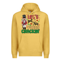 Antique Gold lets get this party crackin Premium Hoodie - MaliasSmallBusiness