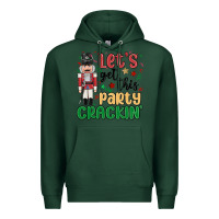 Sports Green lets get this party crackin Premium Hoodie - MaliasSmallBusiness