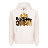 Pale Pink birthday queen Premium Hoodie - MaliasSmallBusiness