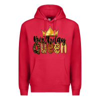 Cardinal birthday queen Premium Hoodie - MaliasSmallBusiness