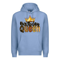Colony Blue birthday queen Premium Hoodie - MaliasSmallBusiness