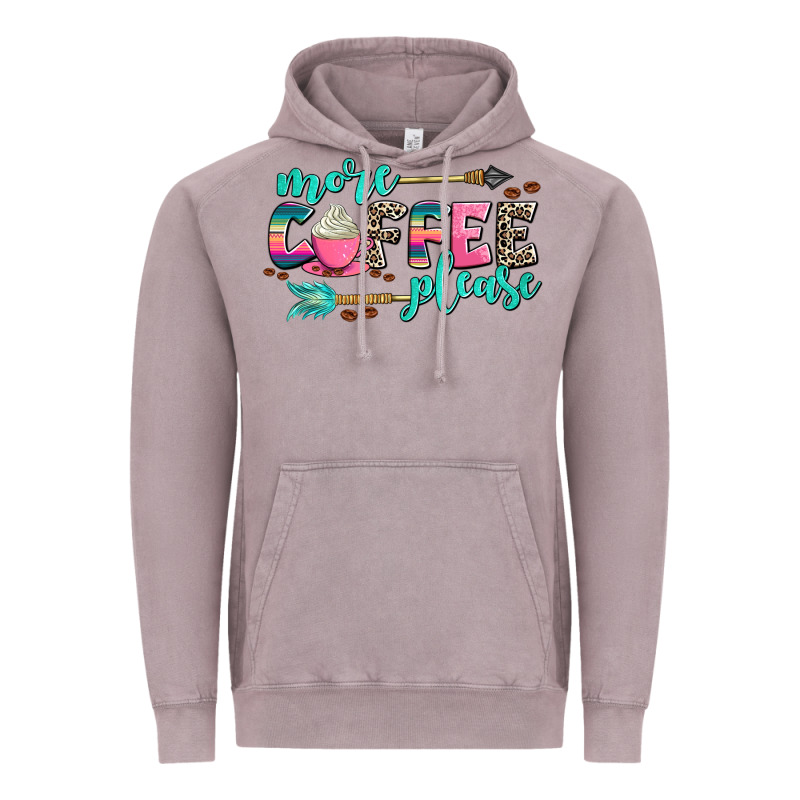 More Coffee Please Vintage Hoodie by AdoDesignShop | Teevron