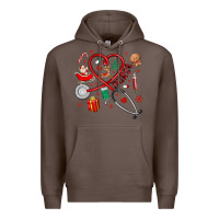 Coffee christmas nurse Premium Hoodie - MaliasSmallBusiness