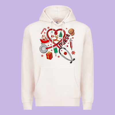 Premium Hoodie christmas nurse